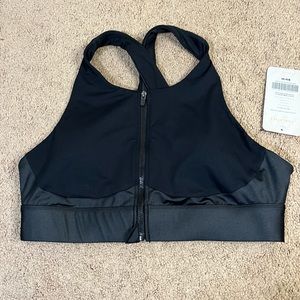 Fabletics Ella high zip front sports bra